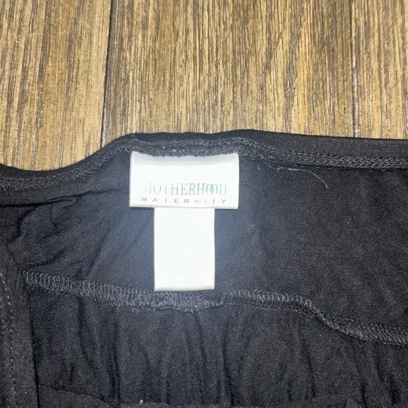 😍Motherhood Maternity Black Midi Skirt - Picture 3 of 5